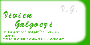 vivien galgoczi business card